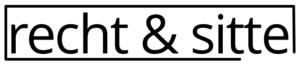 Logo "recht & sitte"